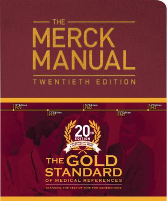 The Merck Manual of Diagnosis and Therapy 0911910425 Book Cover