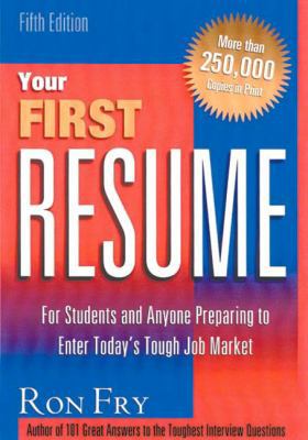 Your First Resume For Students And Anyone Prepa... B01DO9GWSW Book Cover