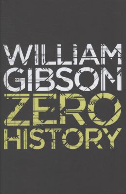 Zero History 0670919527 Book Cover