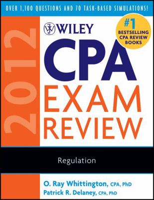 Wiley CPA Exam Review 2012, Regulation 0470923938 Book Cover