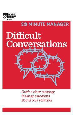 Difficult Conversations (HBR 20-Minute Manager ... 1633695867 Book Cover