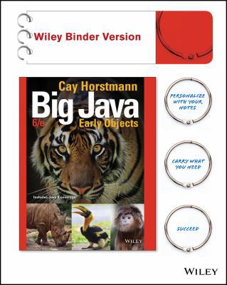 Big Java: Early Objects 1119056446 Book Cover