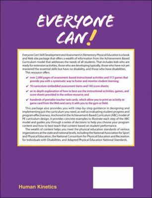 Everyone Can!: Skill Development and Assessment... 0736062122 Book Cover