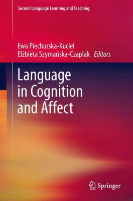 Language in Cognition and Affect 364244072X Book Cover