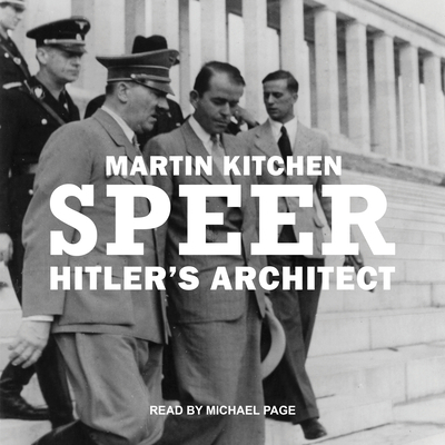 Speer: Hitler's Architect 1977301592 Book Cover