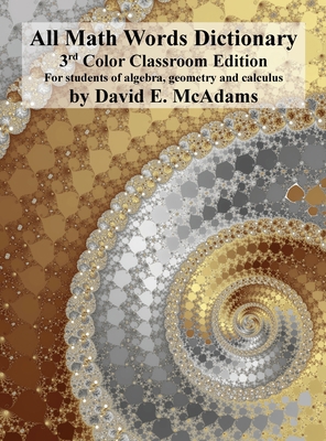 All Math Words Dictionary: For students of alge... 163270272X Book Cover