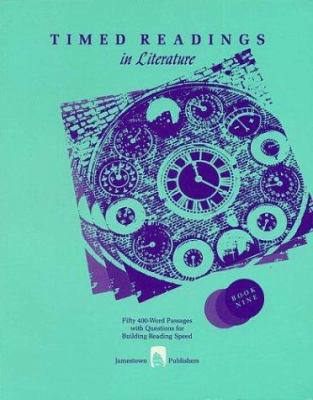 Timed Readings in Literature: Book 1 0890615144 Book Cover