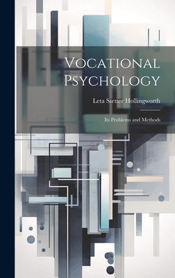 Vocational Psychology: Its Problems and Methods 1020693282 Book Cover