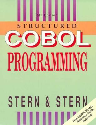 Structured COBOL Programming 0471524212 Book Cover