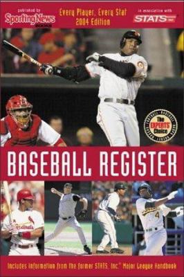 Baseball Register : Every Player, Every Stat 0892047267 Book Cover