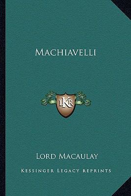 Machiavelli 1162899204 Book Cover
