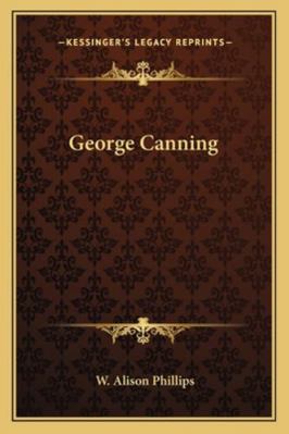 George Canning 1162994088 Book Cover