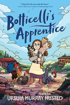 Botticelli's Apprentice: A Graphic Novel 0063157934 Book Cover