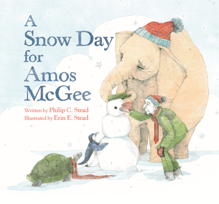 Snow Day for Amos McGee B0GMZZLGBC Book Cover