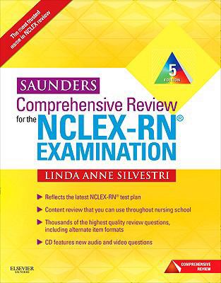 Saunders Comprehensive Review for the Nclex-Rn(... B0095GXGF6 Book Cover