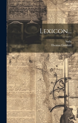 Lexicon... [Greek] 1020121939 Book Cover