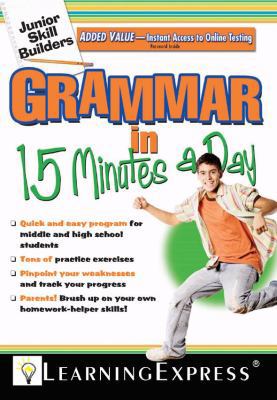 Grammar in 15 Minutes a Day: Junior Skill Buide... 1576856623 Book Cover