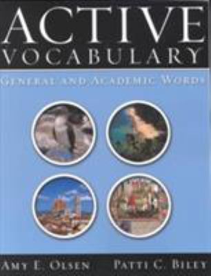 Active Vocabulary: General and Academic Words 0321054989 Book Cover