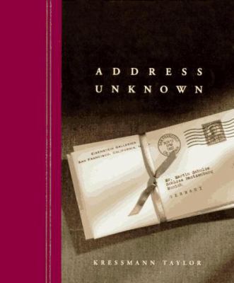 Address Unknown 1884910173 Book Cover