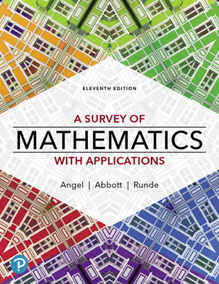 A Survey of Mathematics with Applications [rent... 0135740460 Book Cover