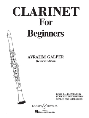 Clarinet for Beginners: Book 1 - Elementary 1480354104 Book Cover