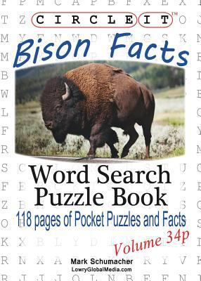 Circle It, Bison Facts, Pocket Size, Word Searc... 1938625803 Book Cover