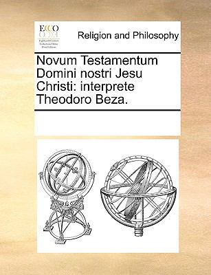 Novum Testamentum Domini nostri Jesu Christi: i... [Latin] 1171150938 Book Cover