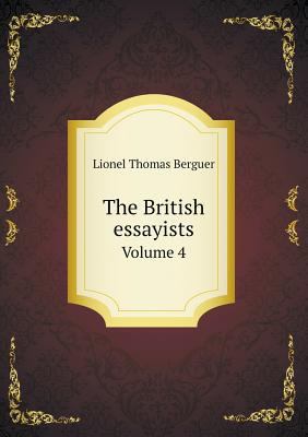 The British essayists Volume 4 5518674848 Book Cover