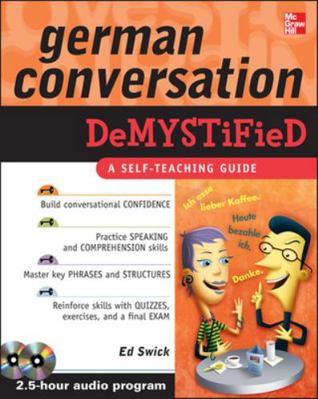 German Conversation Demystified [With 2 CDs] 0071627227 Book Cover