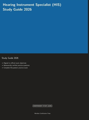 Hearing Instrument Specialist (HIS) Study Guide... 1608887669 Book Cover