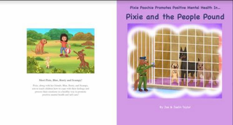Pixie Poochie Promotes Positive Mental Health In : Pixie and the People Pound