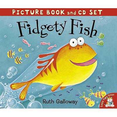 Fidgety Fish (Book & CD) 1845062418 Book Cover