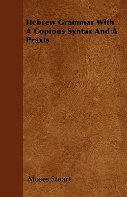 Hebrew Grammar With A Copious Syntax And A Praxis 1446027325 Book Cover