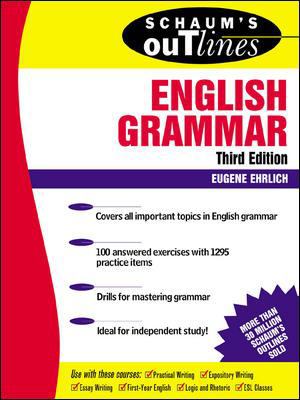 Schaum's Outline of English Grammar B00BG7KRAY Book Cover