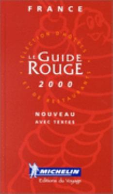 Michelin Red France Hotels & Restaurants 2069640914 Book Cover