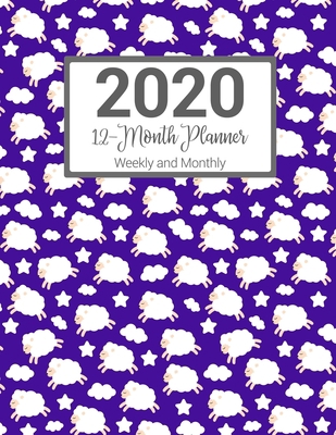 2020 12-Month Planner Weekly and Monthly: Sheep... 169827033X Book Cover