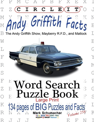 Circle It, Andy Griffith Facts, Word Search, Pu... [Large Print] 1950961451 Book Cover
