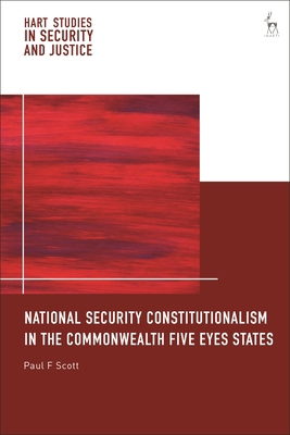 National Security Constitutionalism in the Comm... 1509971939 Book Cover