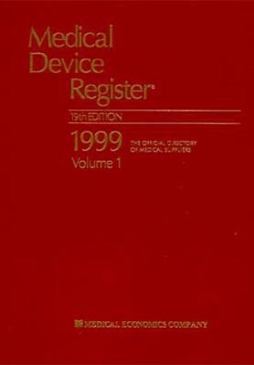 Medical Device Register Domestic 1563633051 Book Cover