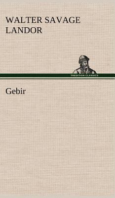 Gebir 384917493X Book Cover