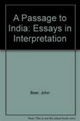 A Passage to India 0389206024 Book Cover