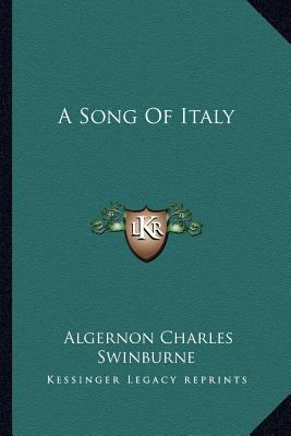 A Song Of Italy 1162752920 Book Cover