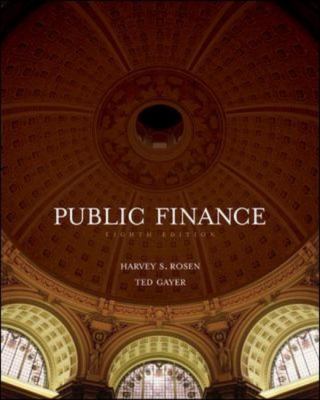 Public Finance 0073511285 Book Cover