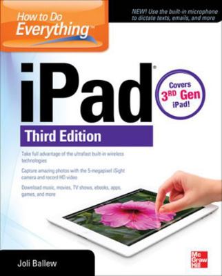 How to Do Everything: iPad : Covers 3rd Gen iPad