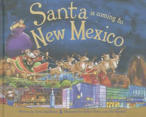 Santa Is Coming to New Mexico 1402295200 Book Cover