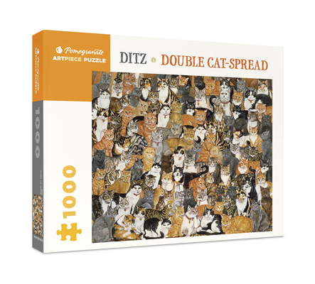 Ditz Double Cat-Spread 1000 Piece Jigsaw Puzzle 0764979639 Book Cover