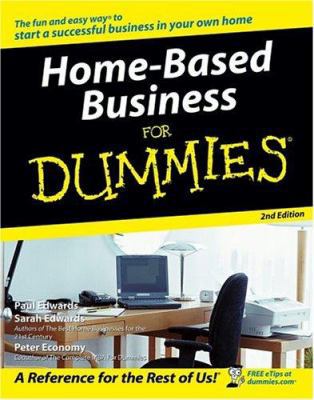 Home-Based Business for Dummies 0764577638 Book Cover