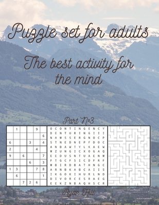 Puzzle set for adults: The best activity for th... B094KL6K1L Book Cover