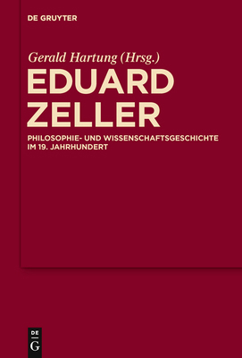 Eduard Zeller [German] 3110208571 Book Cover