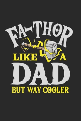 Cuaderno: Divertido Regalo Padre Odin Thor Martillo De Viking  120 Páginas, 6X9 (Aprox. A5), A Cuadros (Spanish Edition)
